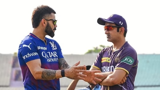 Virat Kohli and Gautam Gambhir are yet to link up(RCB-X)