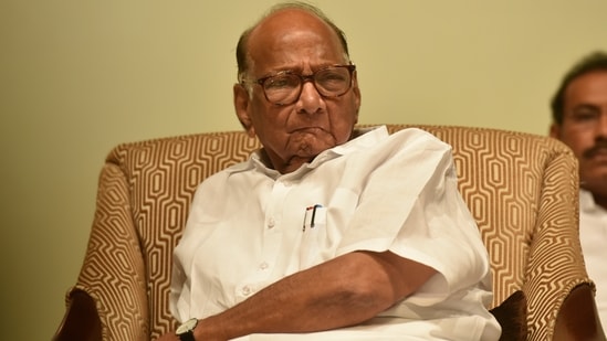 NCP chief Sharad Pawar. (Kunal Patil/HT file) NCP chief Sharad Pawar. (Kunal Patil/HT file)
