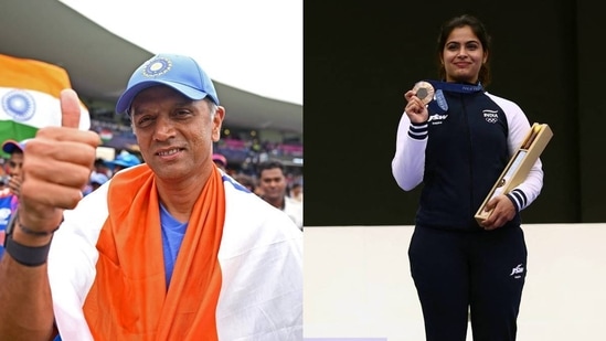 Rahul Dravid's 'phenomenal' take on Manu Bhaker's 'incredible' fightback from Tokyo setback to Paris Olympic medal haul