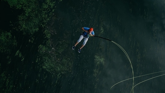 Love bungee jumping but a bit faint-hearted? Try China’s ‘cowardly’ version for a gentle thrill