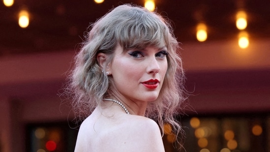 Taylor Swift is rarely seen without her red lipsticks look.