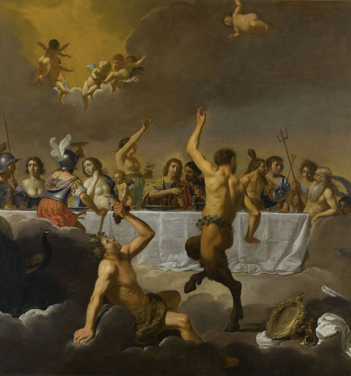 The Feast of the Gods by Jan van Bijlert(Wikipedia) The Feast of the Gods by Jan van Bijlert(Wikipedia)