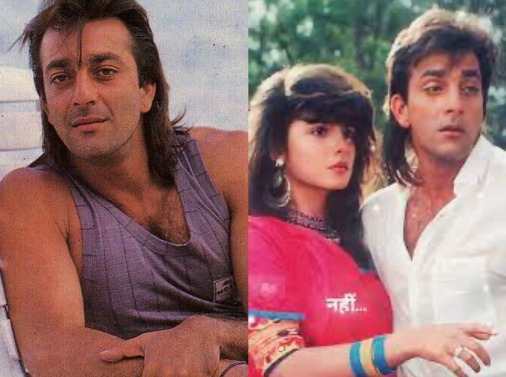 Sanjay Dutt in the classic mullet (Instagram )