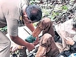 50-year-old US citizen found chained in Sindhudurg forest 50-year-old US citizen found chained in Sindhudurg forest