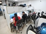 A library for UPSC aspirants in Rajendra Nagar. (Sanchit Khanna/HT Photo) A library for UPSC aspirants in Rajendra Nagar. (Sanchit Khanna/HT Photo)