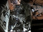 An Israeli airstrike hit Hezbollah's stronghold south of Beirut, killing a military commander accused of orchestrating the 1983 beirut marine bombing (AP Photo/Hussein Malla) An Israeli airstrike hit Hezbollah's stronghold south of Beirut, killing a military commander accused of orchestrating the 1983 beirut marine bombing (AP Photo/Hussein Malla)