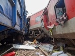 The damaged coaches of the Howrah-Mumbai Mail after it derailed near Badabamboo, in Seraikela-Kharsawan district of Jharkhand. (PTI) The damaged coaches of the Howrah-Mumbai Mail after it derailed near Badabamboo, in Seraikela-Kharsawan district of Jharkhand. (PTI)