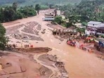 Wayanad: A drone view of a landslide site in Chooralmala, in Wayanad district, Tuesday, July 30, 2024. (PTI Photo) (PTI) Wayanad: A drone view of a landslide site in Chooralmala, in Wayanad district, Tuesday, July 30, 2024. (PTI Photo) (PTI)