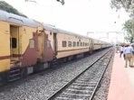 Jammu Tawi-Bhagat Ki Kothi Express (train number 19926) was stopped at Kasu Begu station of Firozpur in Punjab on Tuesday. Jammu Tawi-Bhagat Ki Kothi Express (train number 19926) was stopped at Kasu Begu station of Firozpur in Punjab on Tuesday.