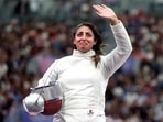 Nada Hafez is carrying a 'little olympian' with her Nada Hafez is carrying a 'little olympian' with her
