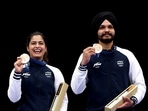 Manu Bhaker and Sarabjit Singh doubled India's medal tally at the Paris Olympics. Manu Bhaker and Sarabjit Singh doubled India's medal tally at the Paris Olympics.