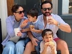 Kareena Kapoor and Saif Ali Khan with sons Taimur and Jehangir during a holiday in Europe. (File Photo) Kareena Kapoor and Saif Ali Khan with sons Taimur and Jehangir during a holiday in Europe. (File Photo)