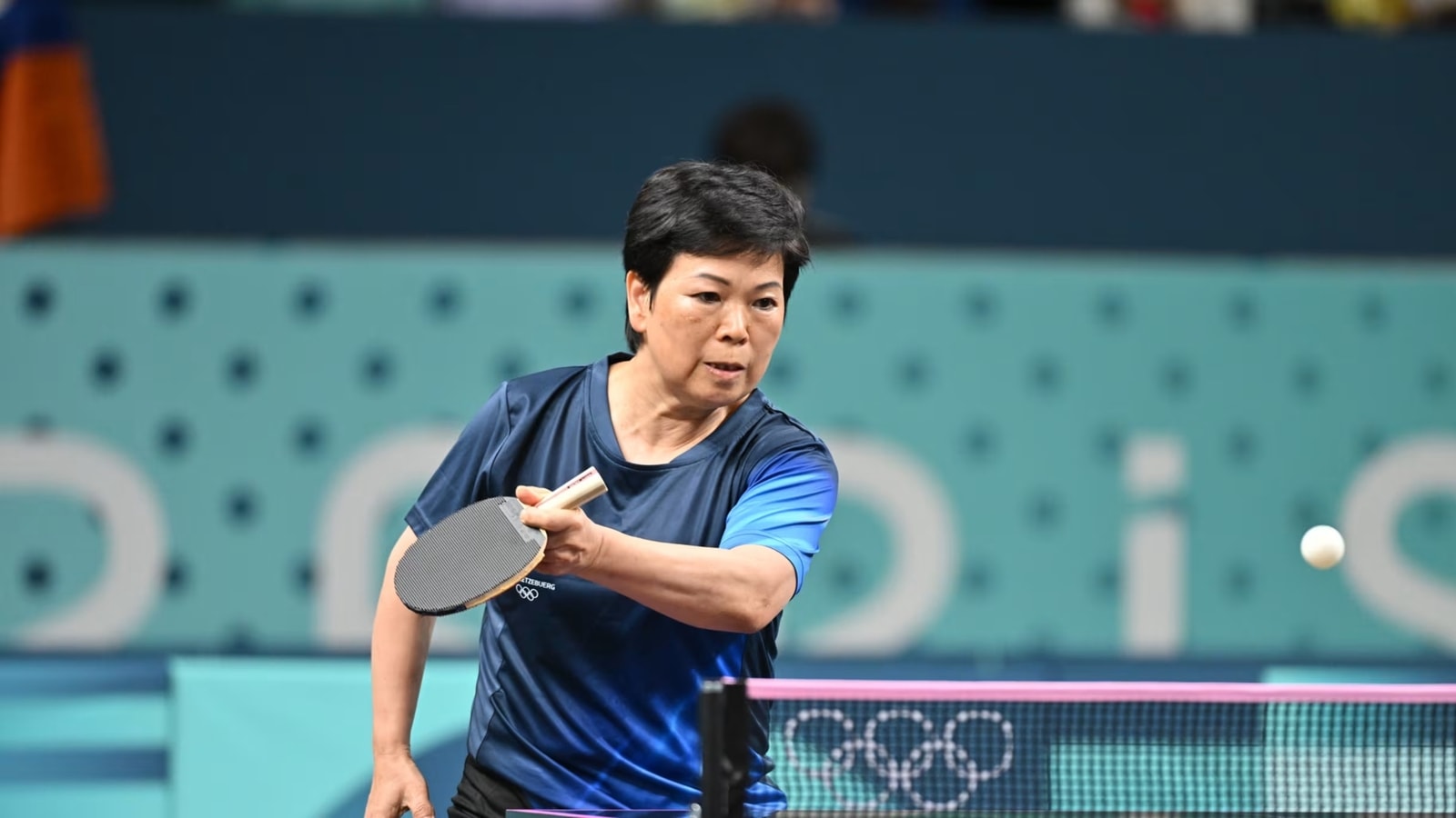 61-Year-Old Table Tennis Legend Xia Lian Ni Makes History at Paris Olympics