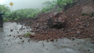 Authorities said that two days will be needed to clear the road. (HT PHOTO)