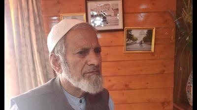 Kamal-ud-din Farooqui was removed as imam by the J&K waqf board after a conversion row in April this year. (HT Photo)