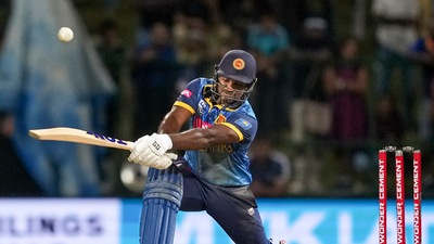 Mendis then put up a partnership of 52 in 39 balls with Kusal Perera for the second wicket after Nissanka fell for 26 off 27.&nbsp; (PTI)