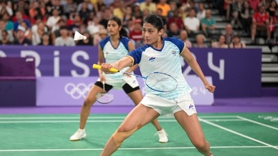 Indian badminton stalwart Ashwini Ponnappa broke down in tears and announced that she has played her last Olympics (AP) Indian badminton stalwart Ashwini Ponnappa broke down in tears and announced that she has played her last Olympics (AP)