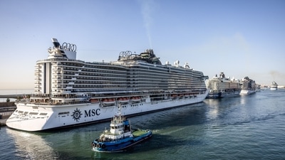 Honeymoons to TikTok: Cruises capture imagination of millennials and Gen Z travellers (Photographer: Angel Garcia/Bloomberg) Honeymoons to TikTok: Cruises capture imagination of millennials and Gen Z travellers (Photographer: Angel Garcia/Bloomberg)