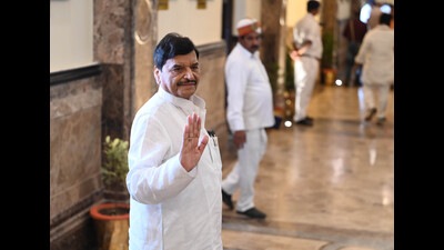 Senior Samajwadi Party leader and MLA Shivpal Yadav (Deepak Gupta/Hindustan Times)