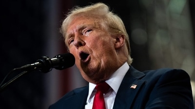 Donald Trump blasts ‘terrible’ Paris Olympics opening ceremony (Photo by Stephen Maturen / GETTY IMAGES NORTH AMERICA / Getty Images via AFP) (Getty Images via AFP) Donald Trump blasts ‘terrible’ Paris Olympics opening ceremony (Photo by Stephen Maturen / GETTY IMAGES NORTH AMERICA / Getty Images via AFP) (Getty Images via AFP)