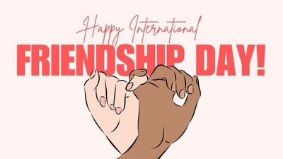 On Friendship Day, send these messages to your best pals. On Friendship Day, send these messages to your best pals.