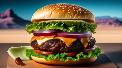 McDonald's has launched its biggest burger to date, the Big Arch burger (Image used for representational purposes only) McDonald's has launched its biggest burger to date, the Big Arch burger (Image used for representational purposes only)