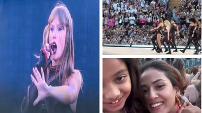 Mira Kapoor and her daughter Misha attended Taylor Swift's Munich concert. Mira Kapoor and her daughter Misha attended Taylor Swift's Munich concert.