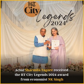 Sharmila Tagore at HT City Legends Awards 2024