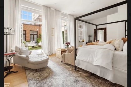 The Whitman mansion has four bedrooms. (Brown Harris Stevens via StreetEasy) The Whitman mansion has four bedrooms. (Brown Harris Stevens via StreetEasy)
