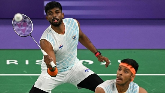 India's Satwiksairaj Rankireddy and Chirag Shetty have punched their ticket for the quarter-finals(AFP)