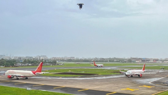 Aeroplanes on the tarmac at the airport in Mumbai,(PTI file photo)