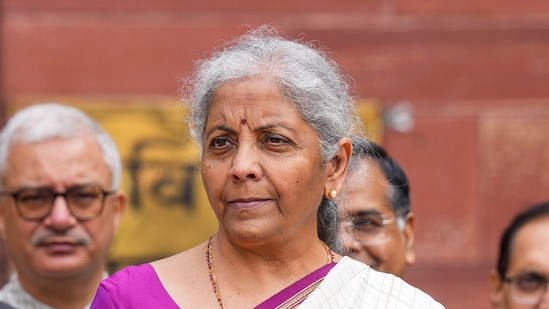 Finance minister Nirmala Sitharaman will address parliament today and reply to concerns raised about the Union Budget 2024(PTI)