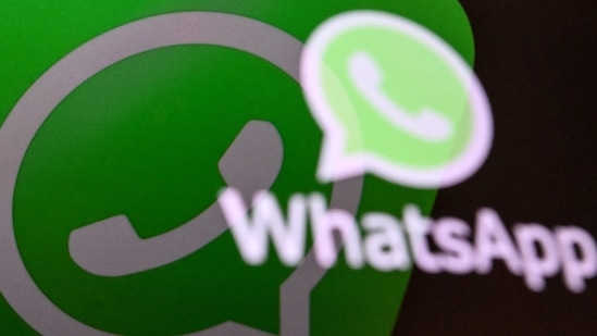 Instant messaging platform WhatsApp's logo is seen. (AFP)