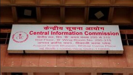 The office of the Central Information Commission. (File Photo)