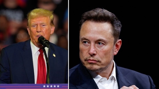 Elon Musk's search for 'President Donald' sparks debate over Google auto-complete; Google denies election interference claims. (AP Photo/Susan Walsh, AP, REUTERS/Gonzalo Fuentes/File Photo)