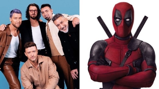 NSYNC has edited the title of their song Bye Bye Bye on YouTube with the release of Deadpool and Wolverine.(@deadpoolmovie/X,@NSYNC/X)