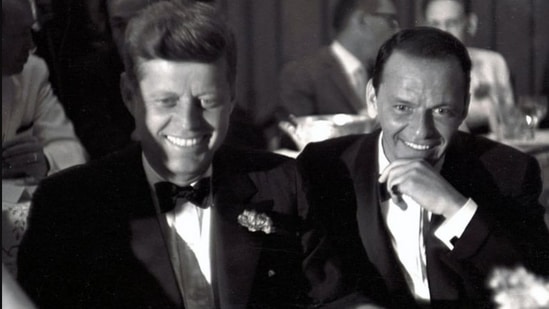 US President John F Kennedy and music legend Frank Sinatra were BFFs.