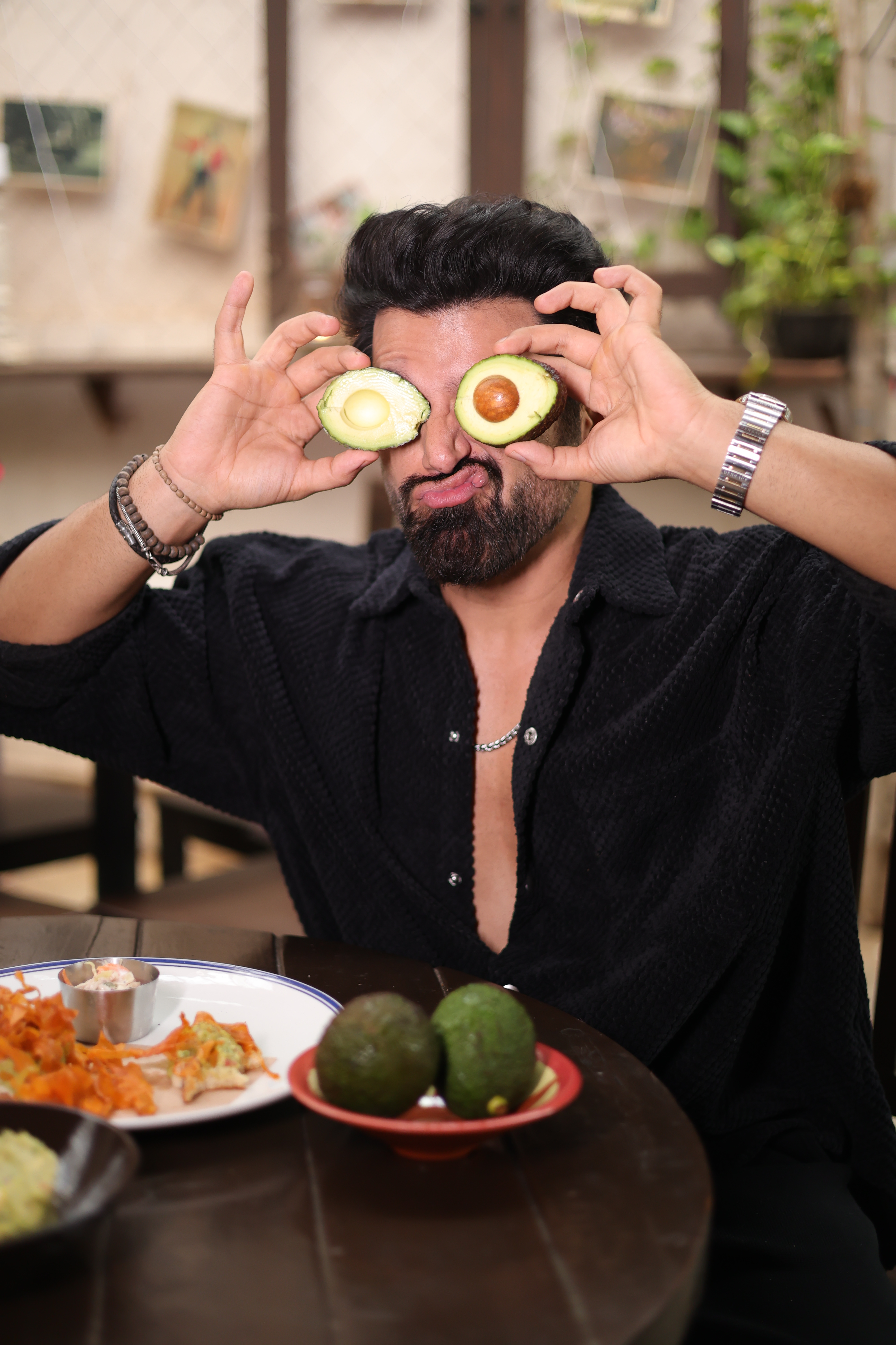 Actor Rithvikk Dhanjani shoots exclusively for HT City on Avocado Day