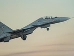 Indian Air Force (IAF) Su-30MKIs in action as it undertakes night air operations during the Exercise Pitch Black 2024, in Darwin on July 24 (ANI Photo) Indian Air Force (IAF) Su-30MKIs in action as it undertakes night air operations during the Exercise Pitch Black 2024, in Darwin on July 24 (ANI Photo)