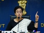 Delhi Cabinet minister Atishi during press conference in New Delhi, India, on Thursday, July 25, 2024. ( HT Photo / Hindustan Times) Delhi Cabinet minister Atishi during press conference in New Delhi, India, on Thursday, July 25, 2024. ( HT Photo / Hindustan Times)