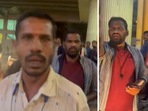On camera, Bengaluru auto drivers harass a man for booking Uber.(X/@Thomasandwords) On camera, Bengaluru auto drivers harass a man for booking Uber.(X/@Thomasandwords)