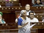 Finance minister Nirmala Sitharaman, speaking on the Agnipath scheme, asked MPs to not politicise matters of national security. (PTI) Finance minister Nirmala Sitharaman, speaking on the Agnipath scheme, asked MPs to not politicise matters of national security. (PTI)
