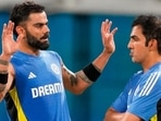 Virat Kohli and Gautam Gambhir had a lengthy chat at the Indian camp ahead of the ODI series against hosts Sri Lanka in Colombo(PTI-IPL) Virat Kohli and Gautam Gambhir had a lengthy chat at the Indian camp ahead of the ODI series against hosts Sri Lanka in Colombo(PTI-IPL)