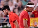 Rafael Nadal and Carlos Alcaraz were dumped out of the Olympics men's doubles 