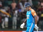 India's Sanju Samson walks off the ground after his dismissal during the 3rd T20 International cricket match between India and Sri Lanka at the Pallekele International Cricket Stadium(PTI) India's Sanju Samson walks off the ground after his dismissal during the 3rd T20 International cricket match between India and Sri Lanka at the Pallekele International Cricket Stadium(PTI)