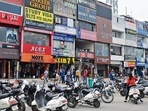 MP: 13 coaching institutes, libraries, operating in basements sealed in Indore (ANIL DAYAL/HT) MP: 13 coaching institutes, libraries, operating in basements sealed in Indore (ANIL DAYAL/HT)