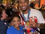 Jonathan Owens, the husband of Simone Biles, was ridiculed by her admirers for sporting the Olympian's gold medal and for repeating his contentious Jonathan Owens, the husband of Simone Biles, was ridiculed by her admirers for sporting the Olympian's gold medal and for repeating his contentious