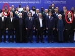 Hamas leader Ismail Haniyeh has shared the stage with Union minister Nitin Gadkari and leaders from other countries at the inauguration ceremony of Iran's reformist President Masoud Pezeshkian in Tehran on Tuesday. Hamas leader Ismail Haniyeh has shared the stage with Union minister Nitin Gadkari and leaders from other countries at the inauguration ceremony of Iran's reformist President Masoud Pezeshkian in Tehran on Tuesday.