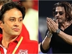 Ness Wadia (L) and Shah Rukh Khan had a heated argument during the BCCI meeting Ness Wadia (L) and Shah Rukh Khan had a heated argument during the BCCI meeting