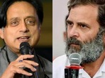 Congress leaders Shashi Tharoor and Rahul Gandhi Congress leaders Shashi Tharoor and Rahul Gandhi